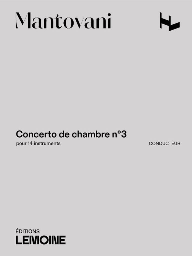 Concerto De Chambre No. 3